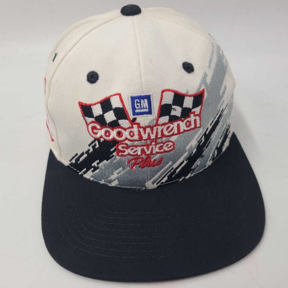 Vintage Dale Earnhardt Hat Snapback (Fits Small) Splash Chase Goodwrench Plus #3